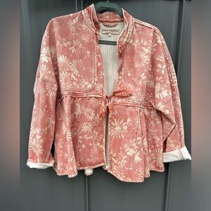 Free People Lua Bed Denim Jacket